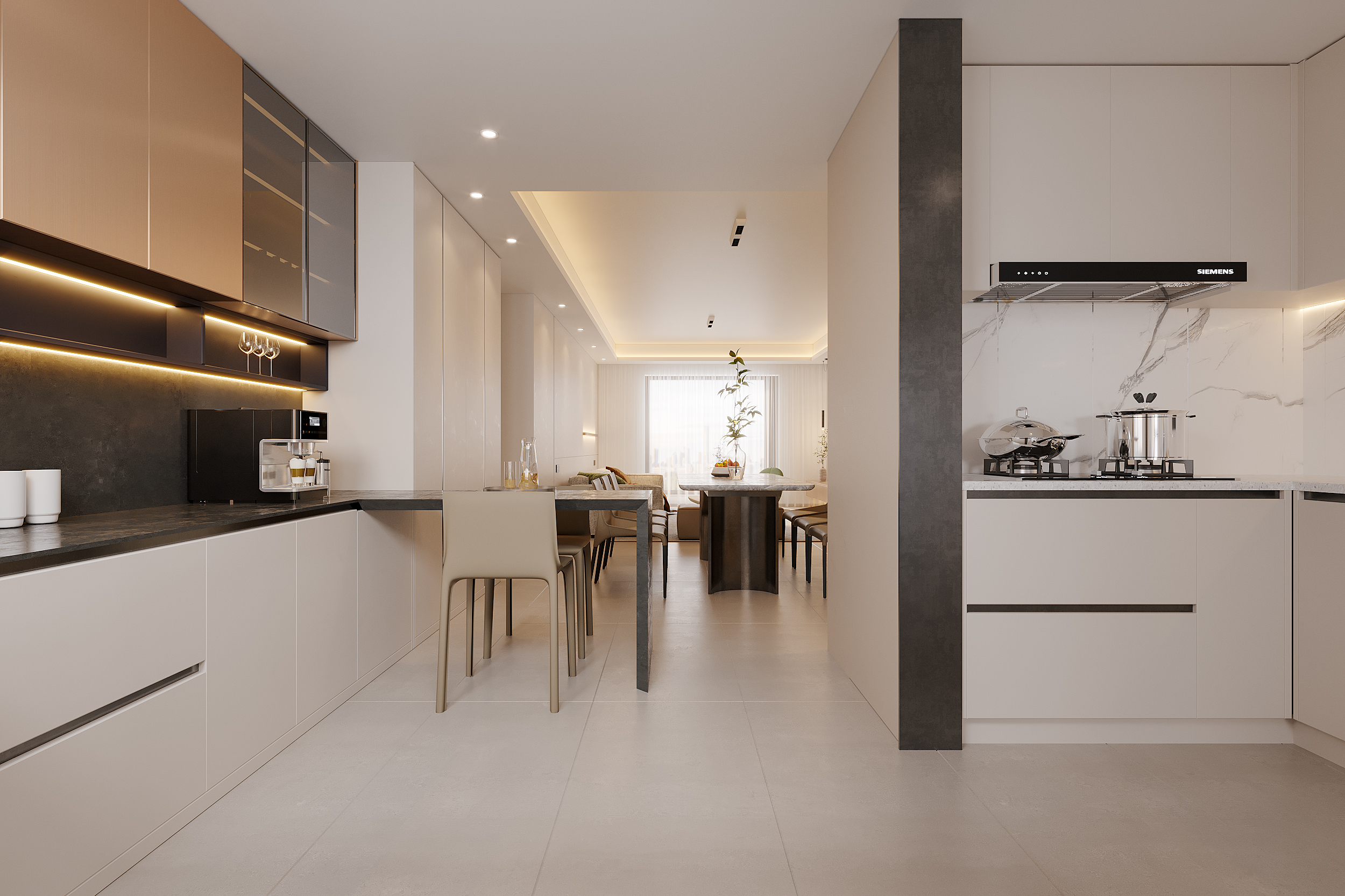 悠闲地下午来一杯卡布奇诺现代-2