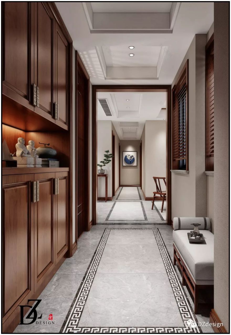 新中式家居设计 | 雅物韵意,清气两相宜-14