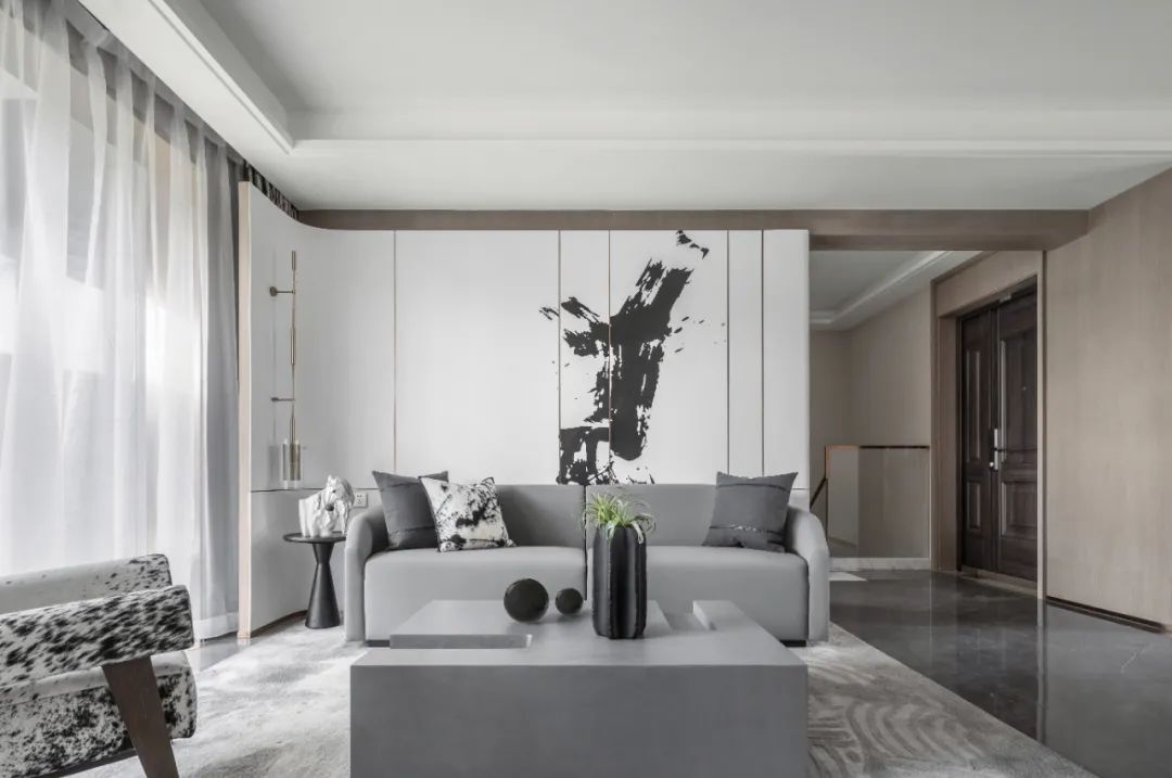 银川中海半岛华府·现代中式宝格丽风尚住宅丨中国银川丨广州灵西里渡软装饰设计有限公司-6