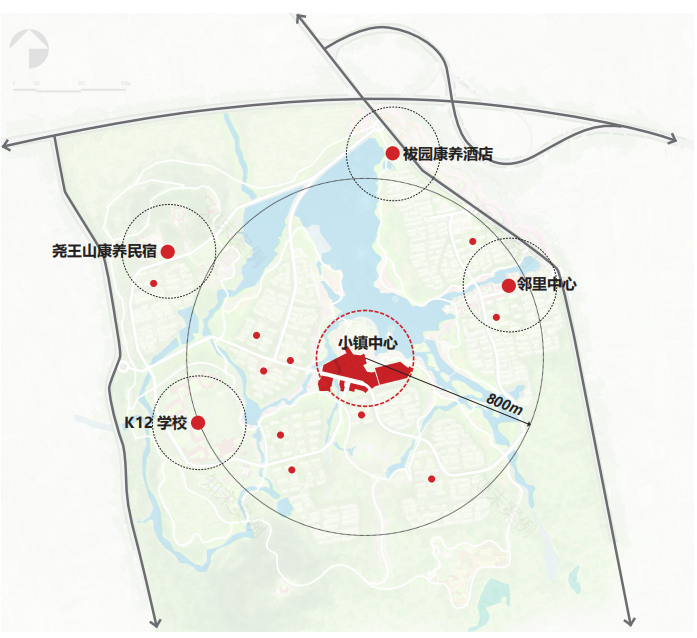青岛桃李春风小镇 | 田园牧歌与尧王山水的空间叙事-56