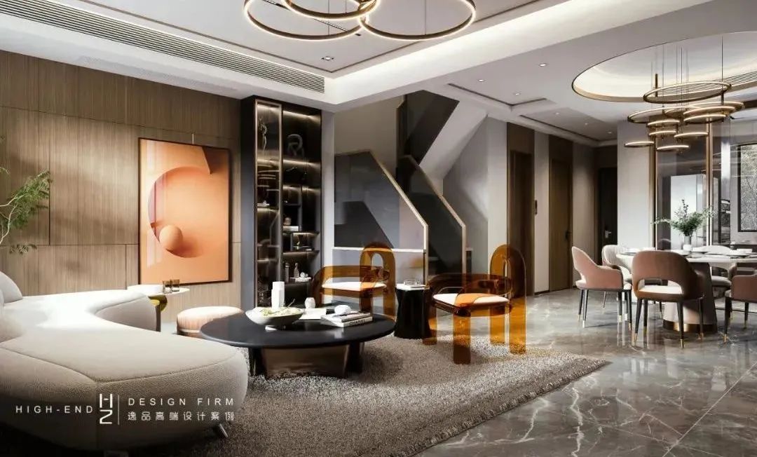 红树湾 400㎡现代简约住宅丨逸品装饰·张达-93