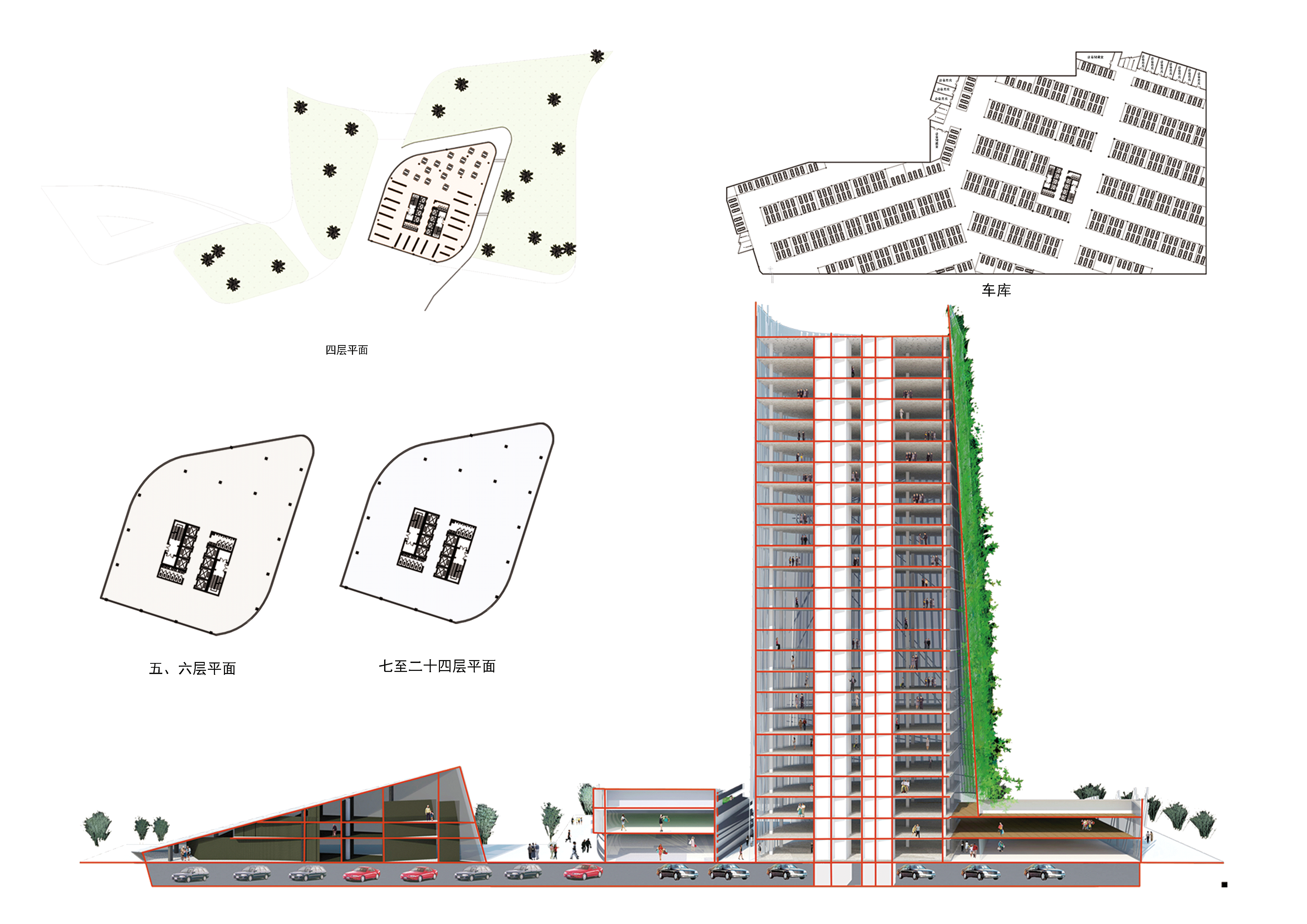 简约现代高层公寓设计-6
