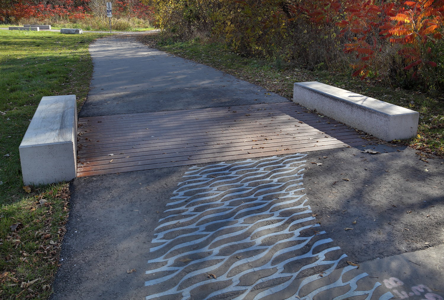 多伦多 Pottery Road 自行车与行人穿越通道-13