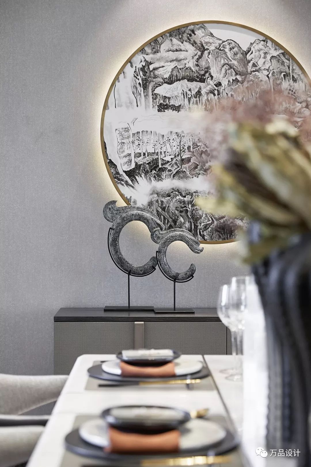 银川江南赋 173㎡ | 传统与现代交融的中式府邸设计-24