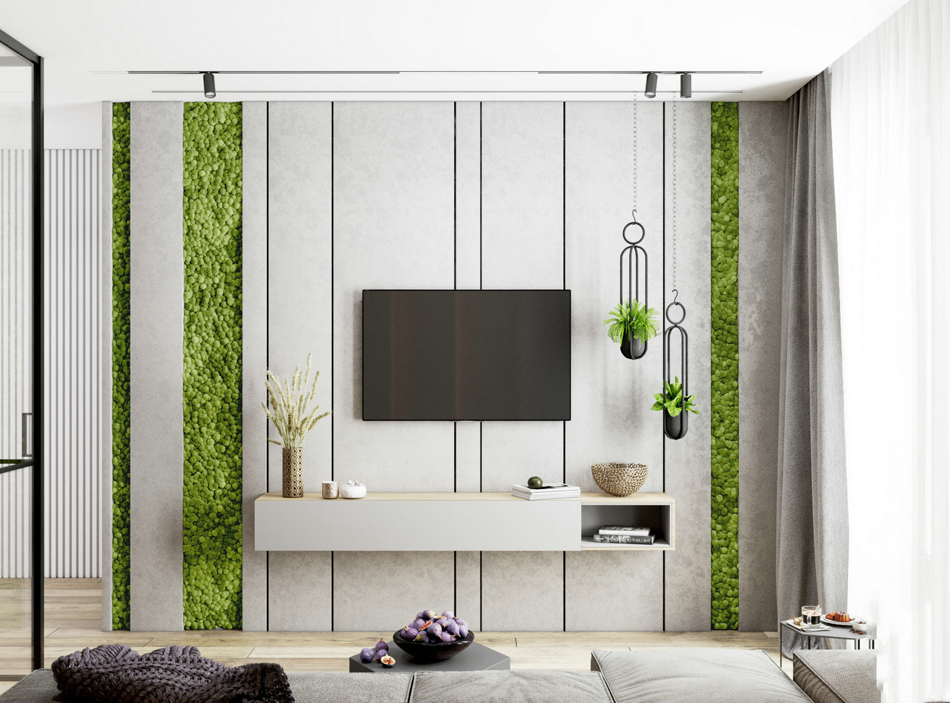 淡紫色系家装，温馨清新的室内设计佳作-2