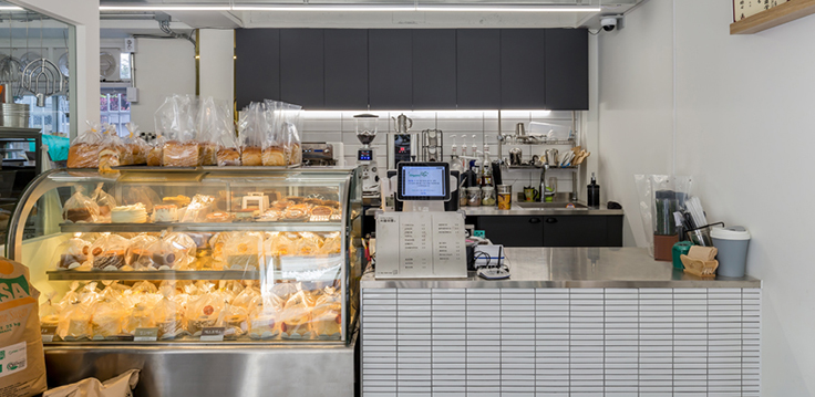 首尔简约风 13 坪咖啡厅设计-3