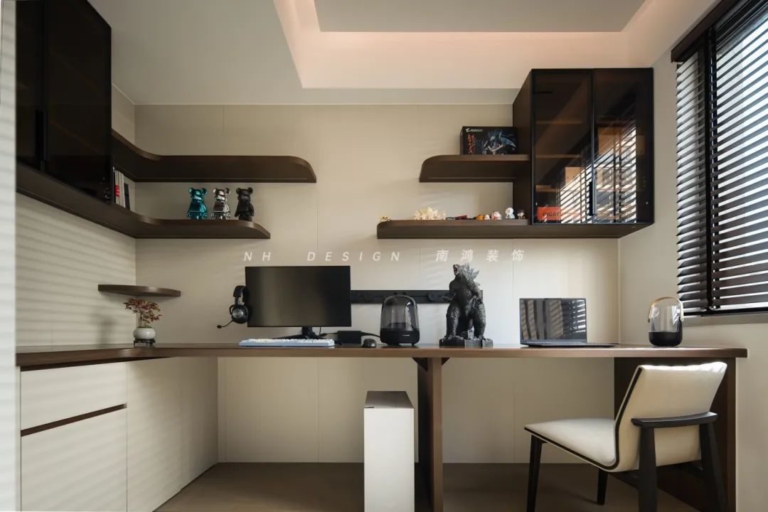 134㎡现代混搭 · 木色松韵,筑静雅中式梦丨中国杭州丨浙江南鸿装饰-61