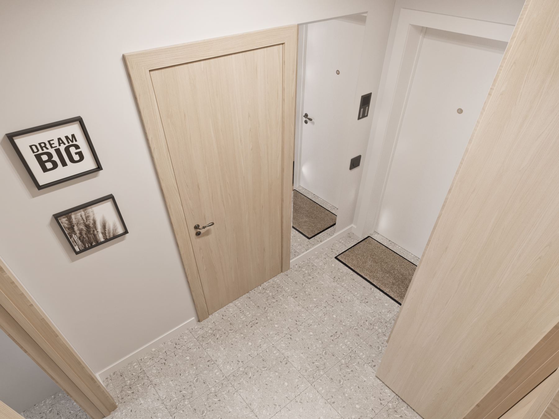 Interior design of apartment project 39m2 for rent.-22