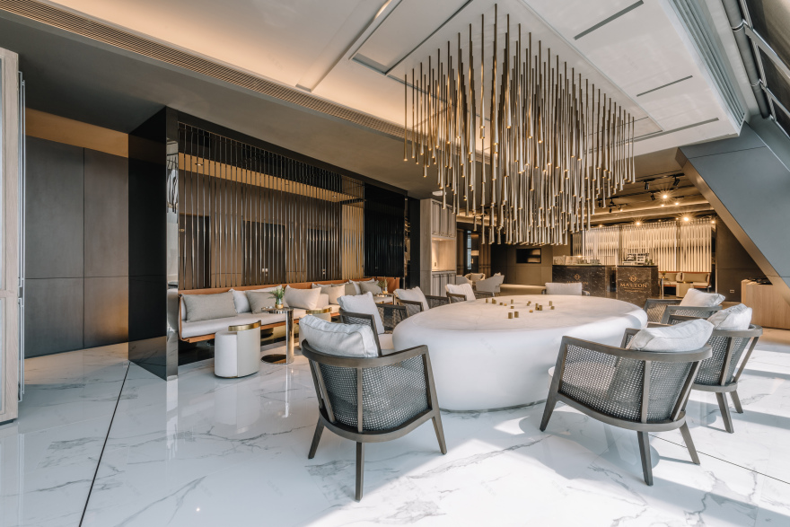 重塑品牌印象,奢华住宅项目展示空间设计-12