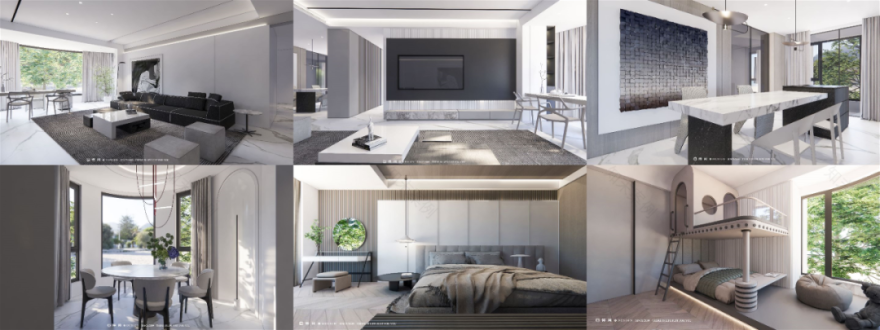 实景首发丨双餐厅、地台儿童房...用治愈系原木住宅给春日来信-6