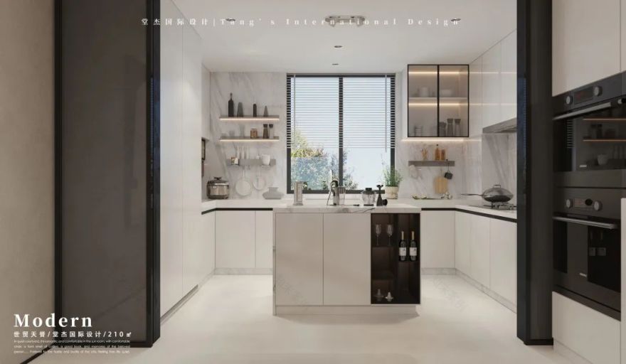 南京世茂天誉极简平层设计丨中国南京丨堂杰国际设计-38