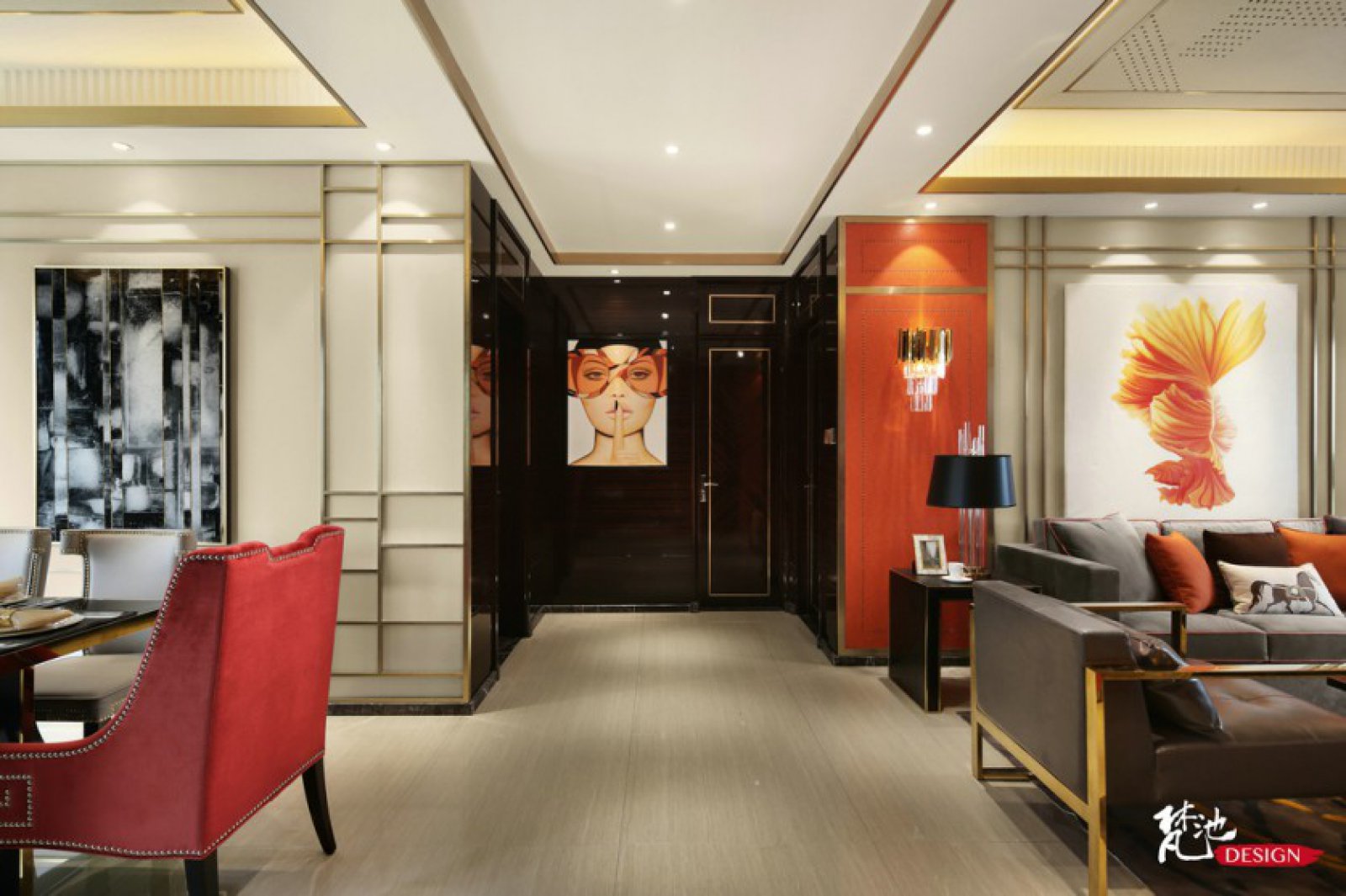 125㎡泰州星湖文景园样板间  梵池设计-17