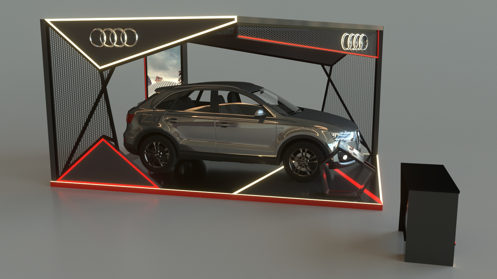 奥迪 Z 公园展位丨Shady Amish,Mohamed Amar-1