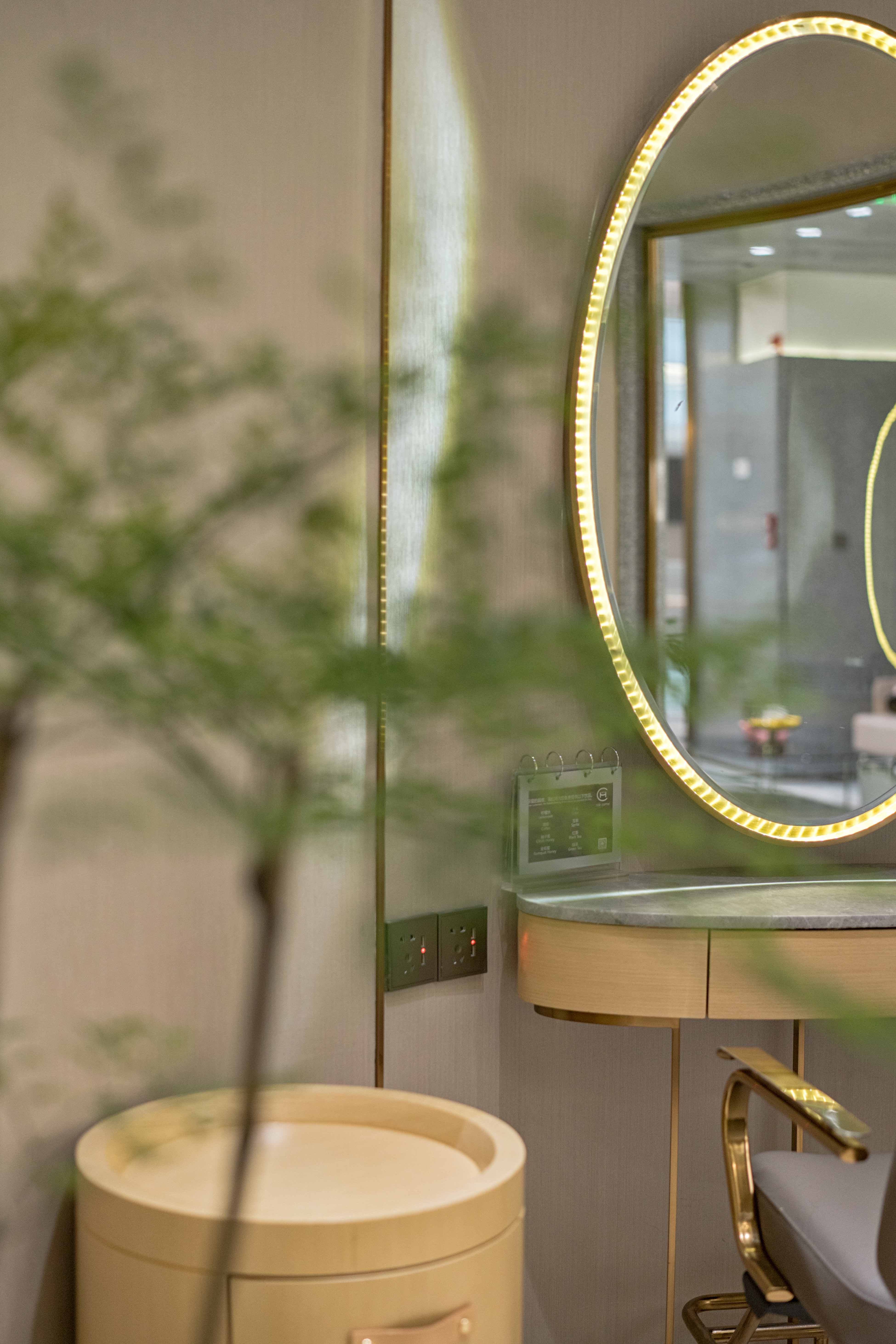 《静雅回廊》 | 广州美发沙龙设计,古铜钢与水磨石的完美融合-26