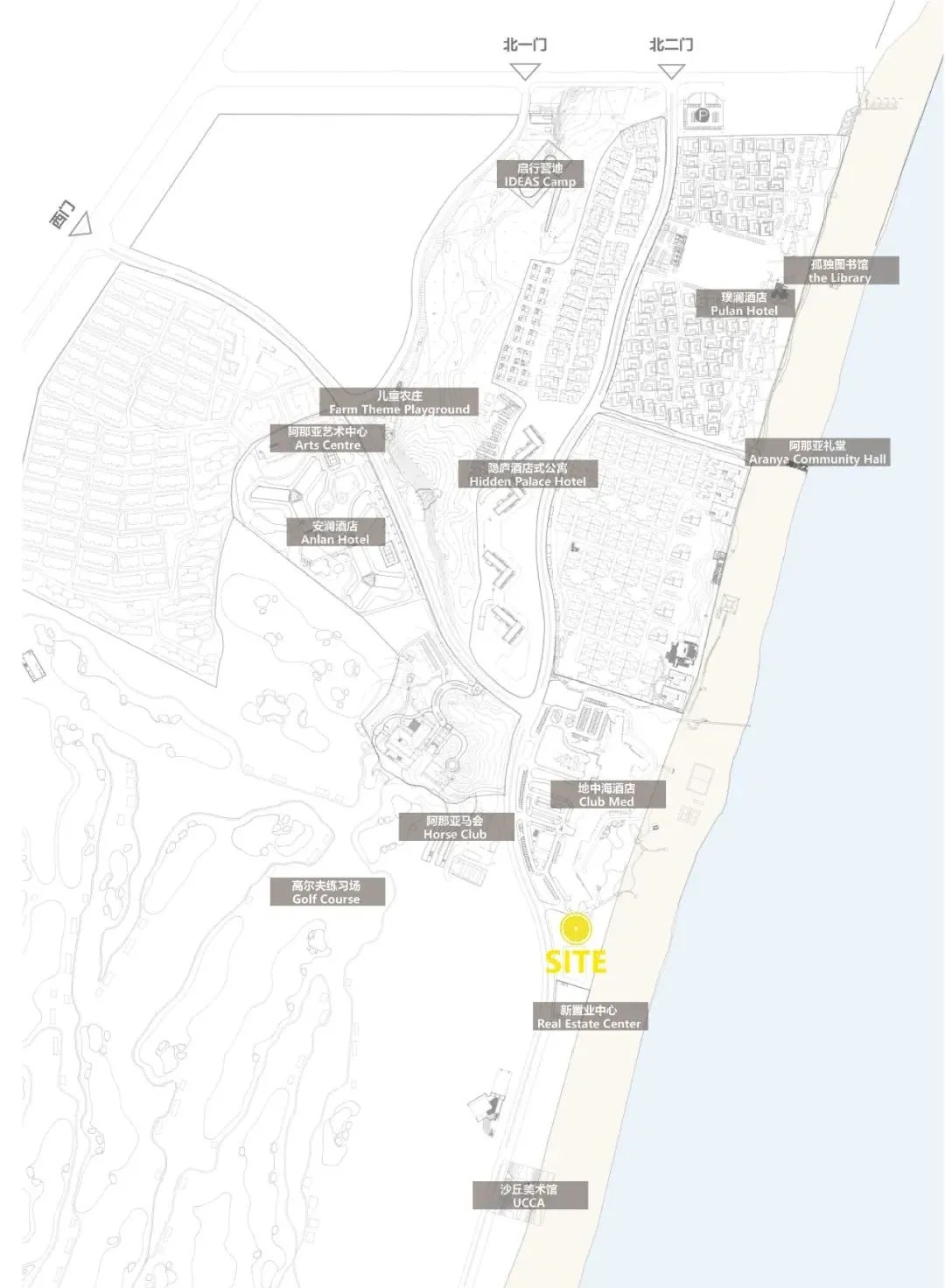 InstinctFabrication本色营造丨阿那亚柠檬泳池 景观设计 丨中国秦皇岛-13