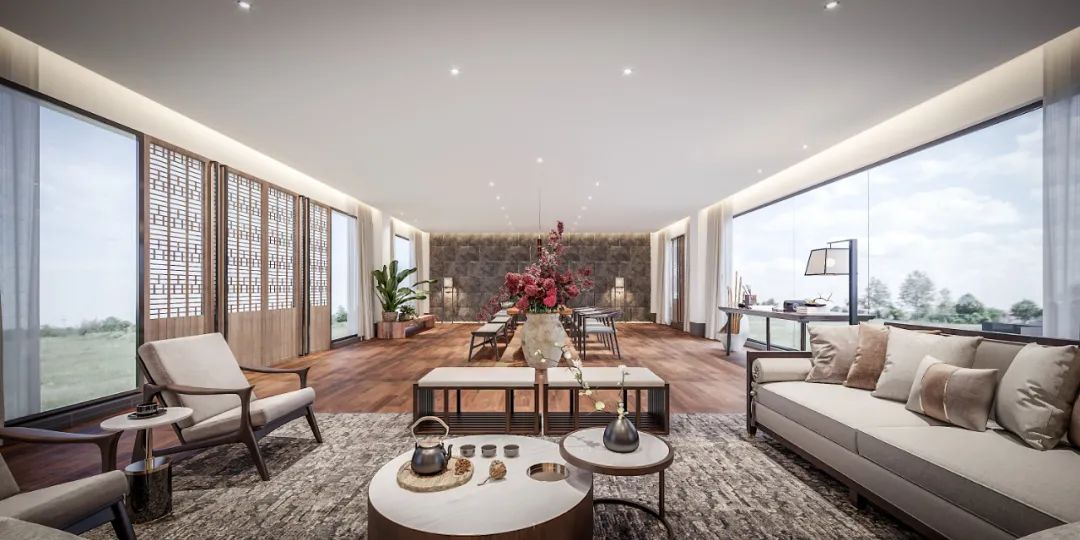 民宿酒店 | 空间设计与胡维元的艺术探索-23