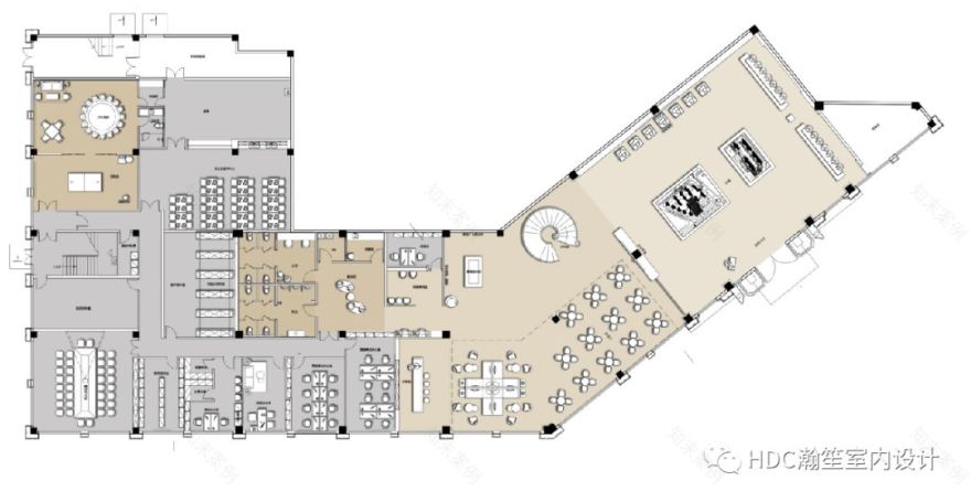 优雅 Art Deco,金为·潇湘锦城销售中心的流动盛宴-34