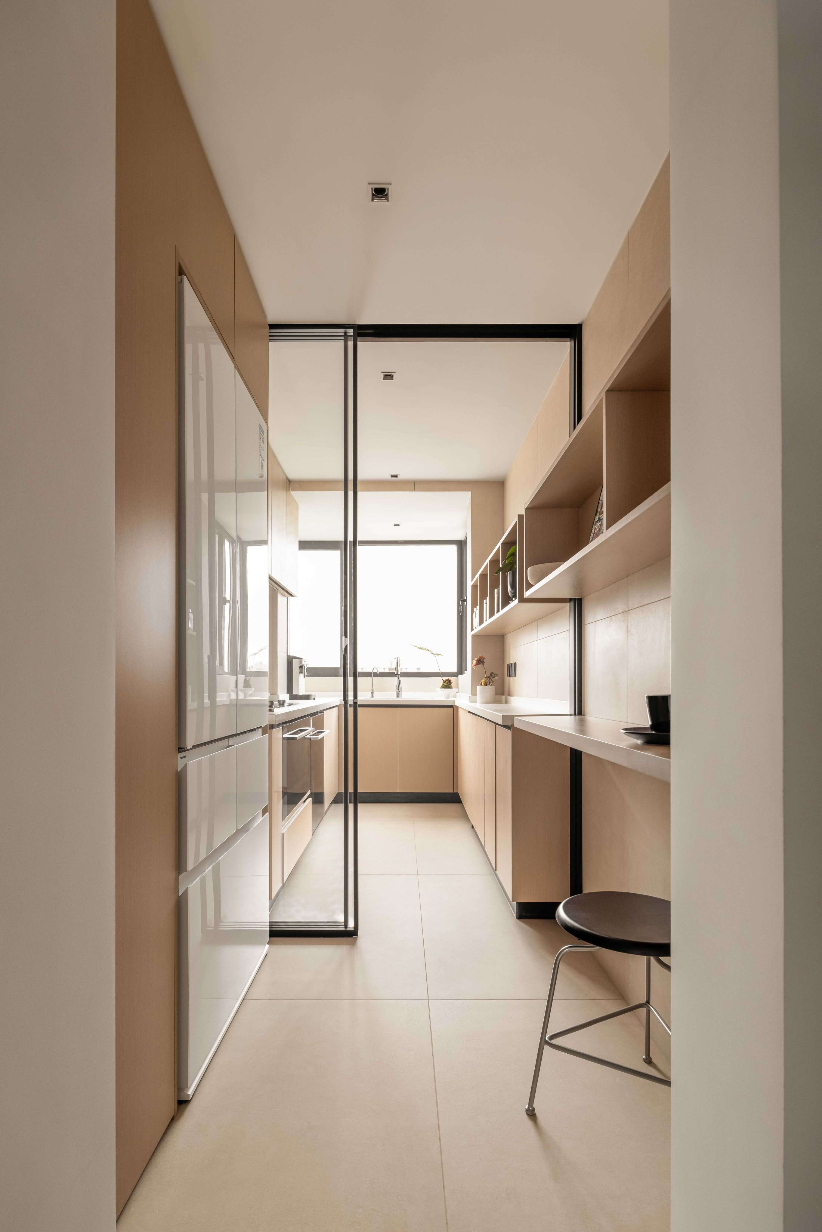 《木构》｜日式高级感 MUJI 风单身公寓丨中国上海丨简狄设计事务所-45