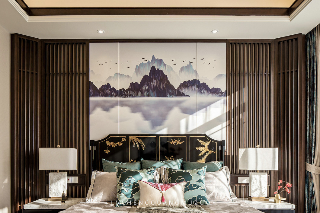 长沙绿城高尔夫样板间  绿城广木作设计-15