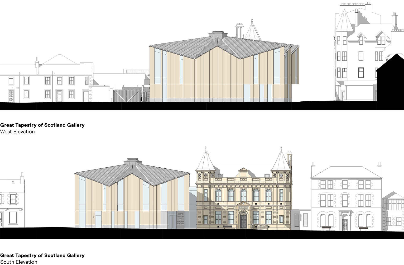 苏格兰挂毯展廊丨英国苏格兰丨Page Park Architects-57