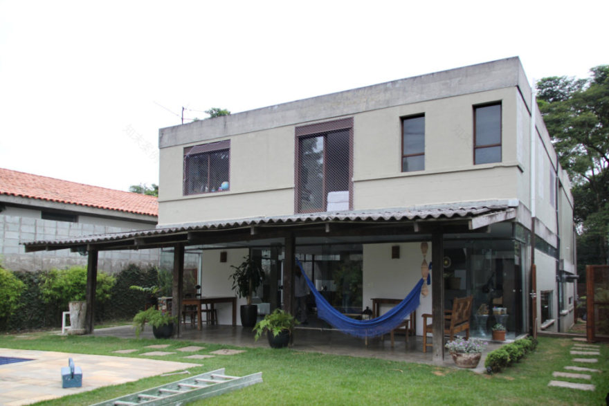 巴西 70 年代风格住宅翻新-35