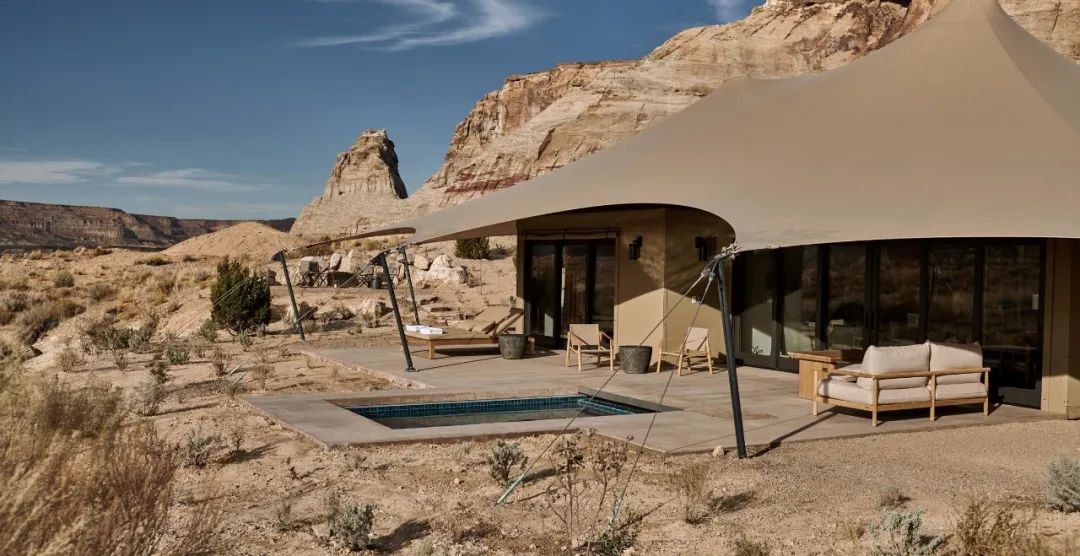 美国犹他州 Amangiri 度假村 | 色彩诱惑与沙漠宁静的完美结合-53