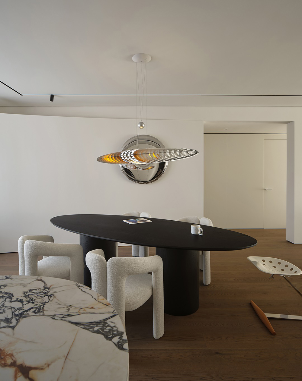 极简纯净的家 邸岸空间设计项目丨中国南京丨邸岸空间建筑设计-60