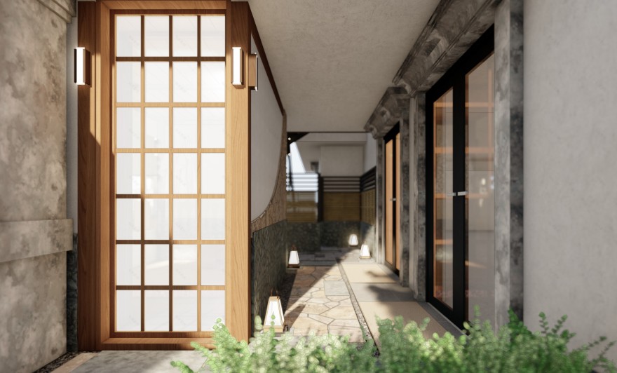 别墅 4F 温泉浴场设计丨越南胡志明市丨SGL Studio 团队-2