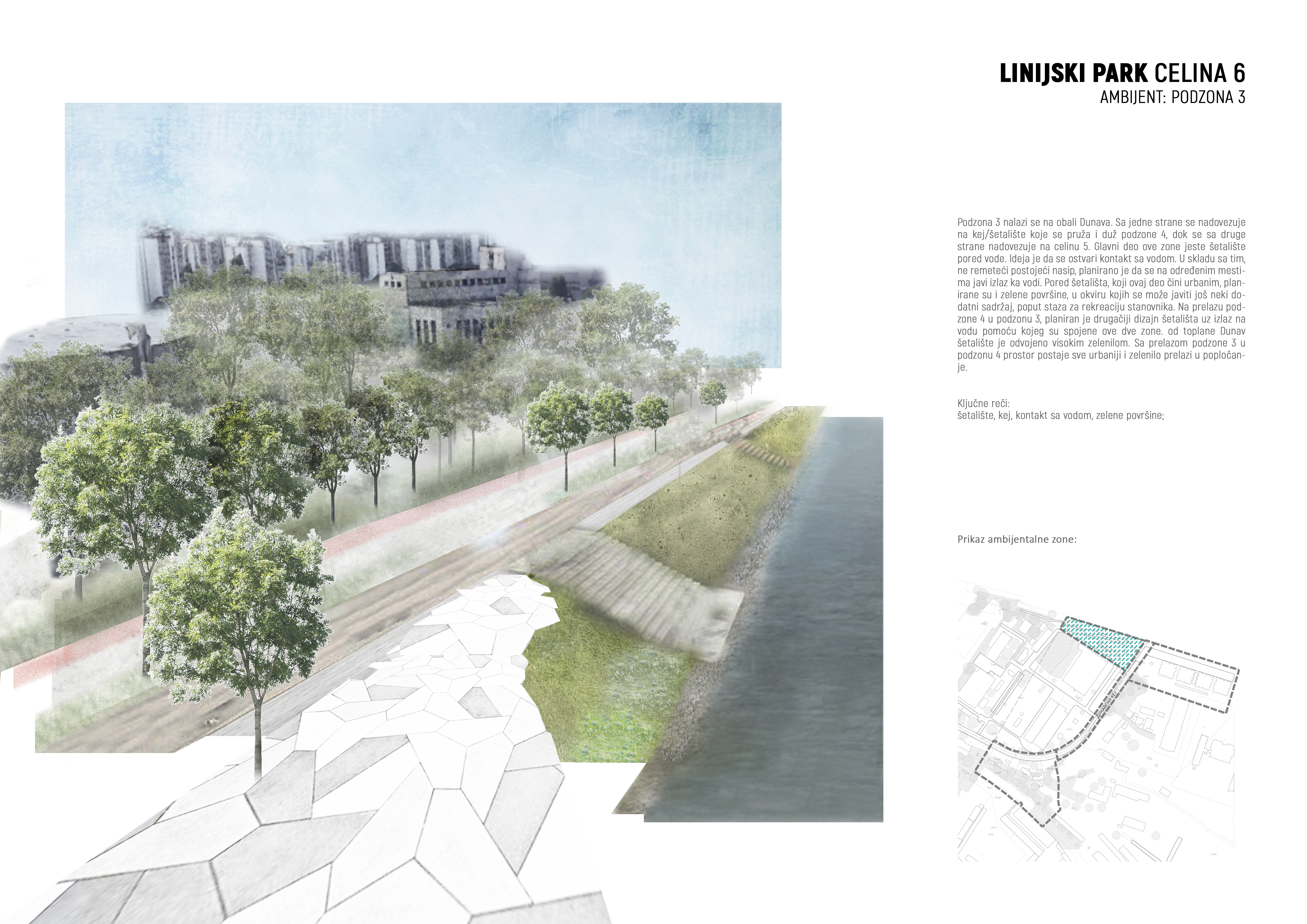 Project for Zone 6: Belgrade Linear park.-11