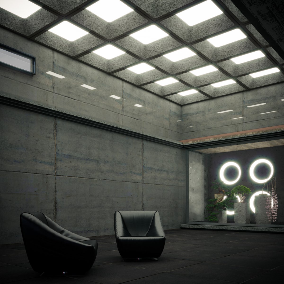 混凝土中的黑色沙滩 | 开罗设计师 Mahmoud Sherif 的创意之作-9