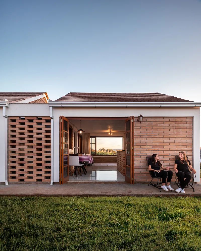 农村 810 平方英尺红砖住宅丨巴西丨GGH 设计机构-21