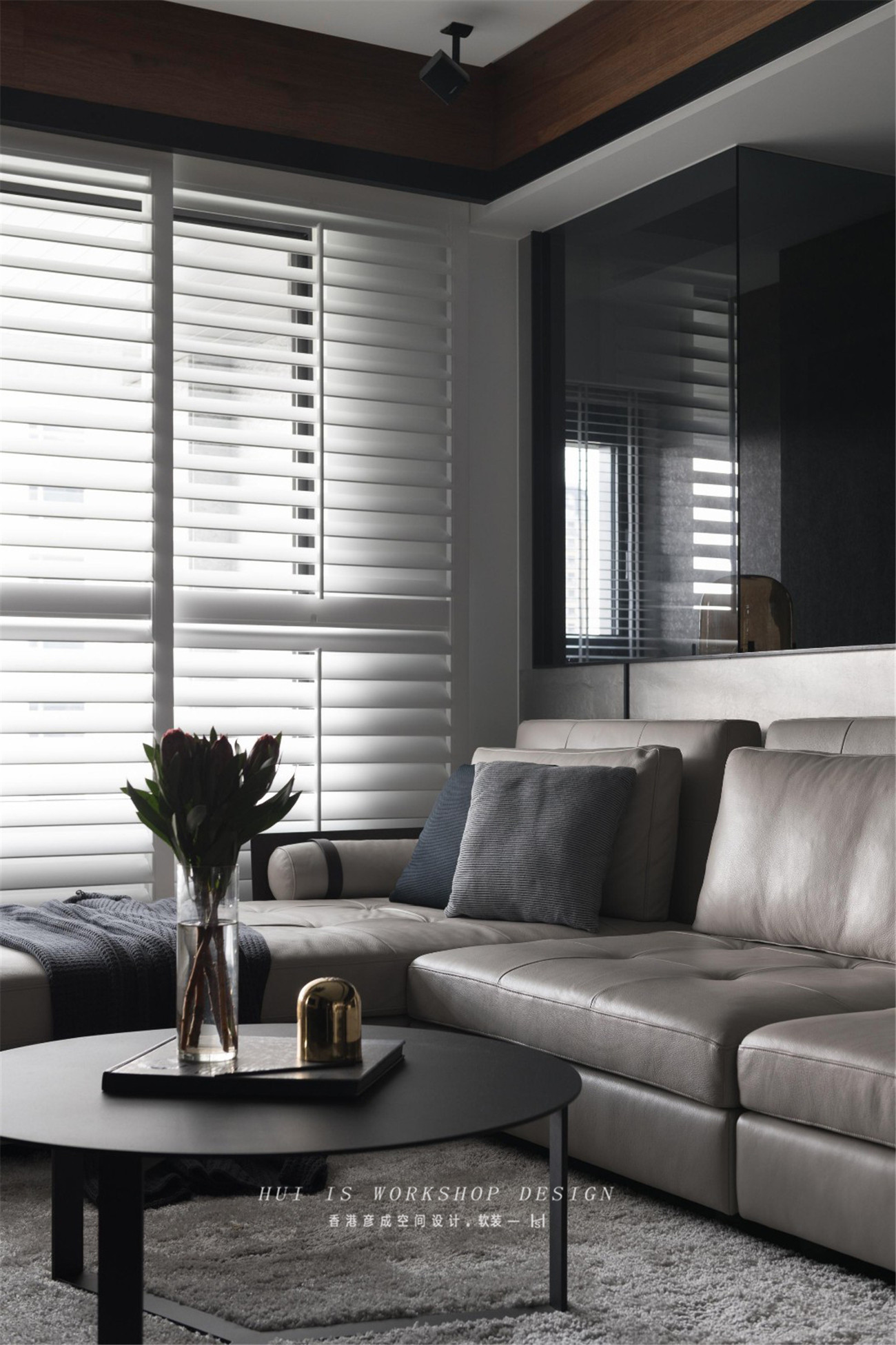 五口之家的三房改四房，明亮后现代风格书房成亮点-21