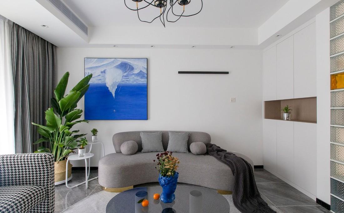 85 平米老破小翻身高颜值空间,设计师妙手回春-4