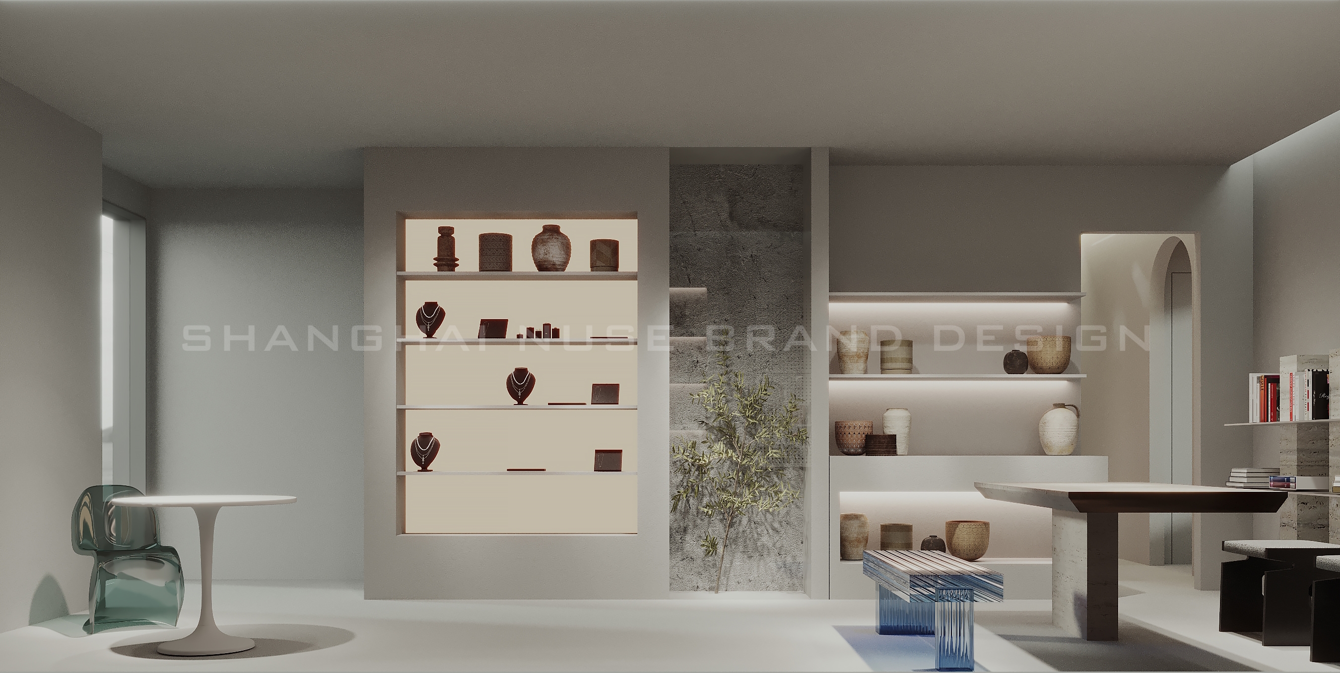 踏入即沦陷！这家美容院让 “松弛感” 成为空间的呼吸-2