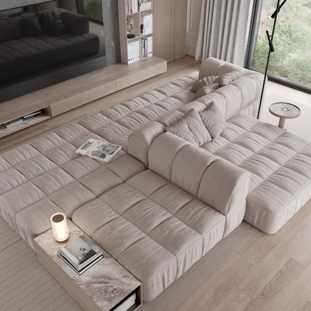 巴塞罗那现代轻法式住宅丨西班牙巴塞罗那丨Alex Tolkachev-7