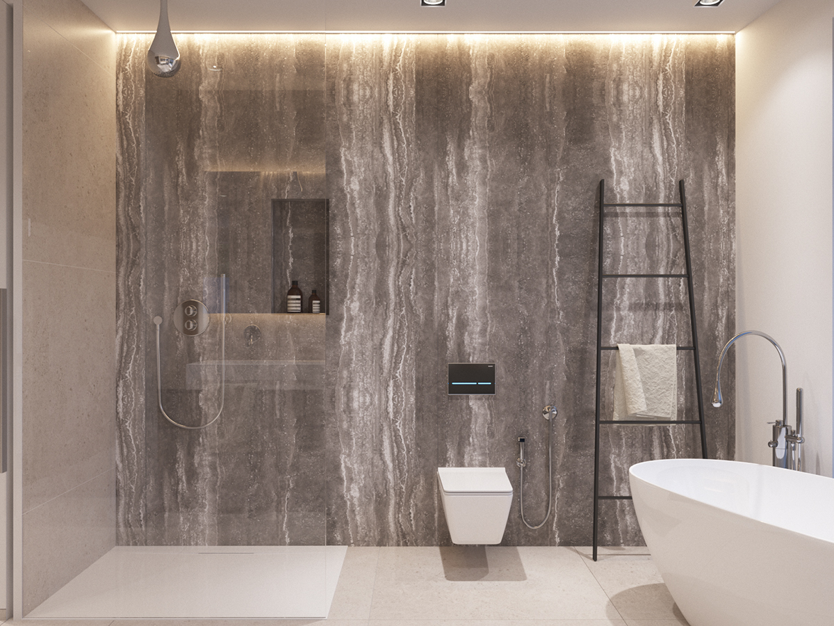 现代别墅设计与室内 LED 灯的完美结合-11