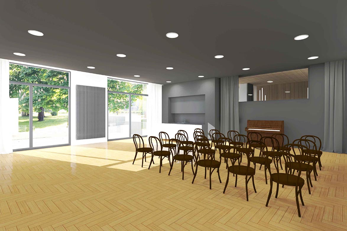 Úprava zahrady a malého sálu Katolického domu – Mrva.net-8