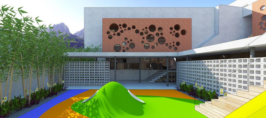 
河南石家庄小学改高端民宿 -0