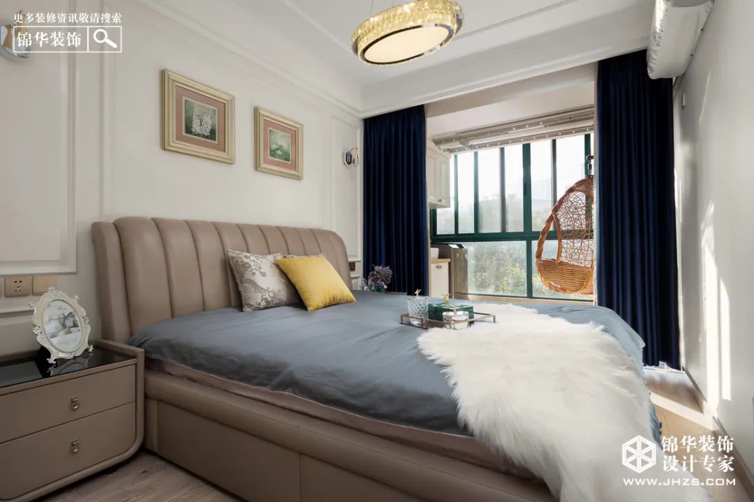 简欧设计,温馨浪漫的舒适家丨中国南京丨锦华装饰-20