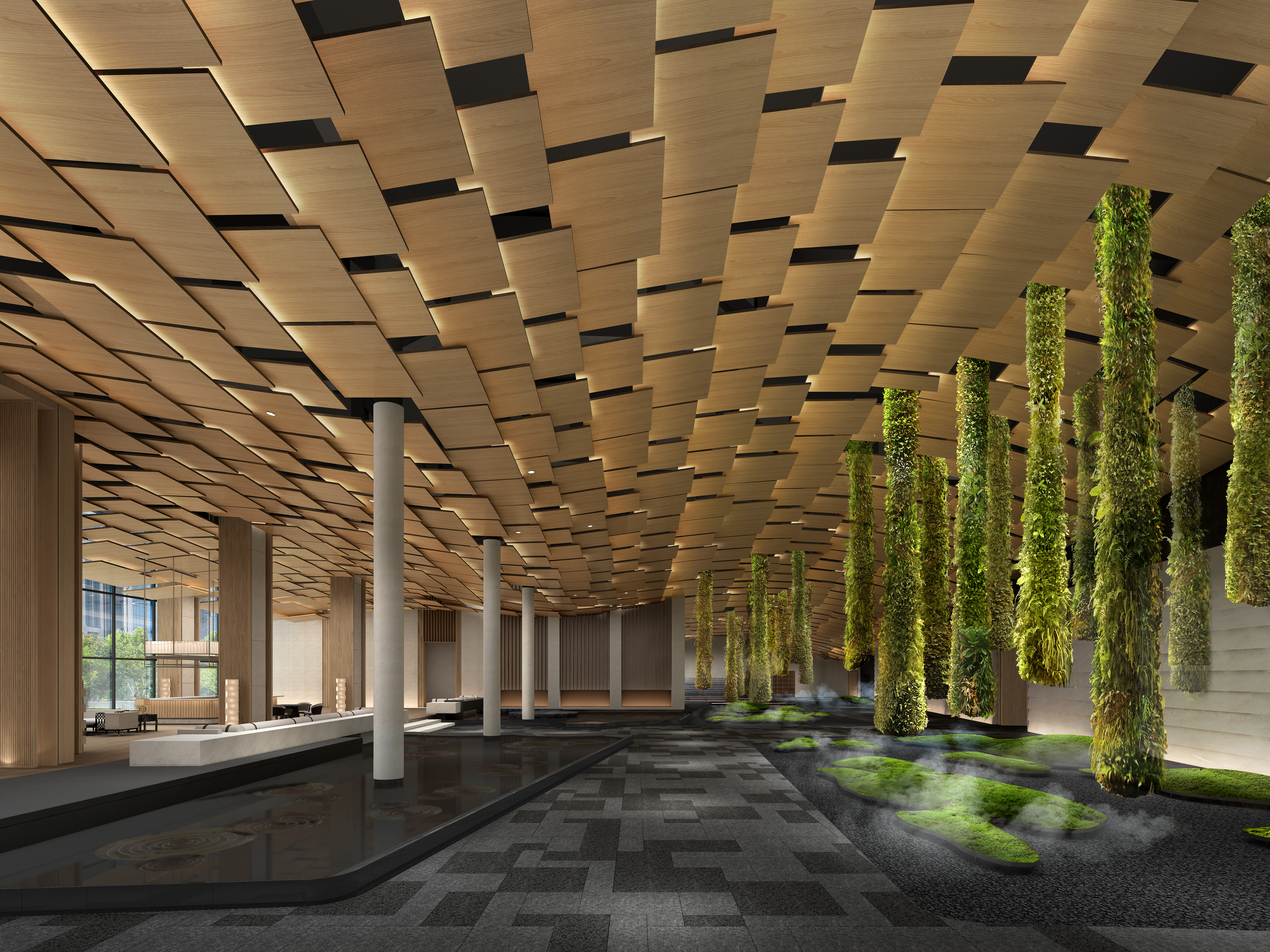 牛首山希尔顿酒店室内景观丨中国南京丨南京金石景观+精也园社-41