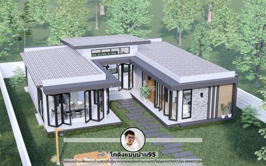 单层现代住宅P 2121-25