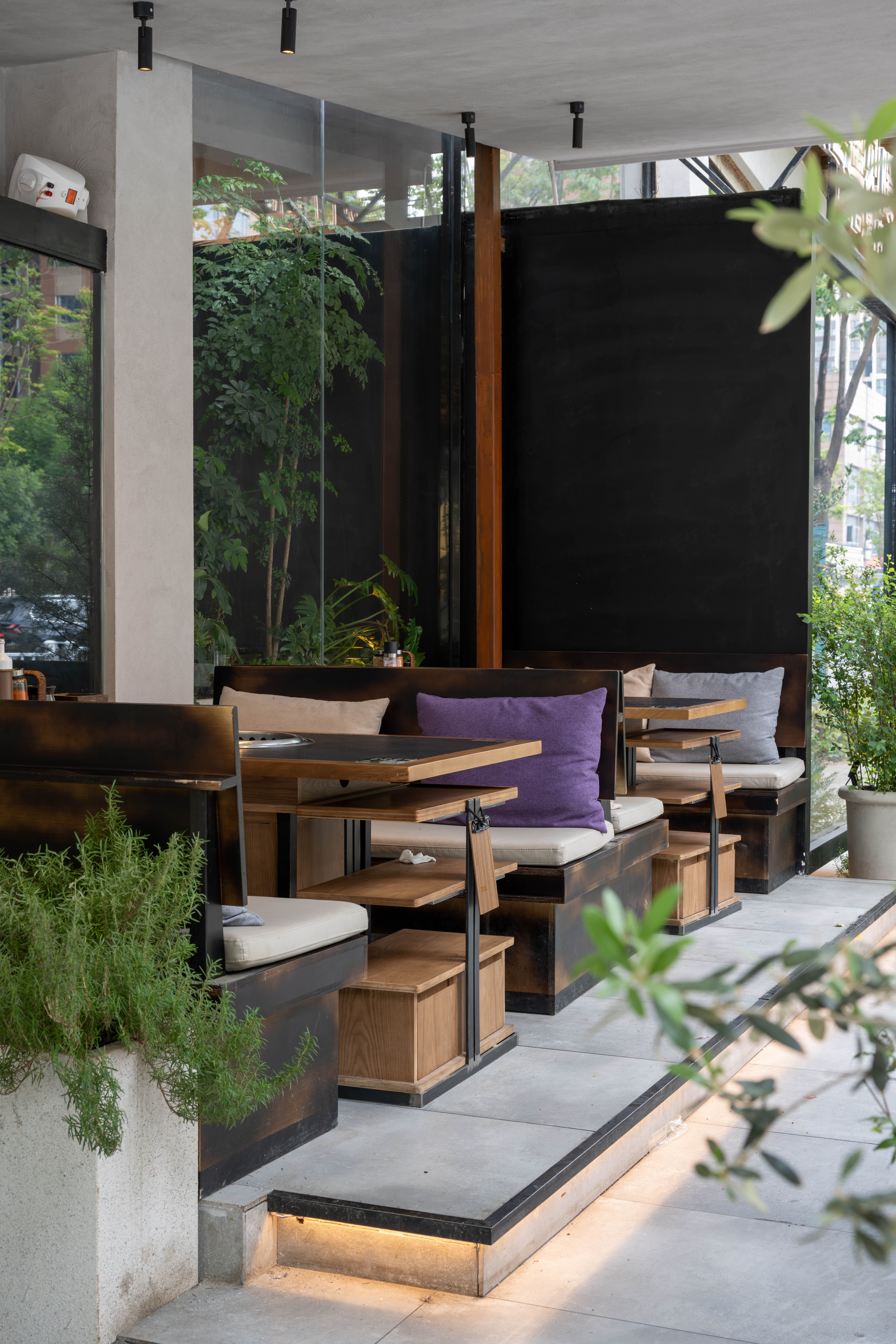 冷遇见暖融合烤肉丨中国郑州丨山野设计-45