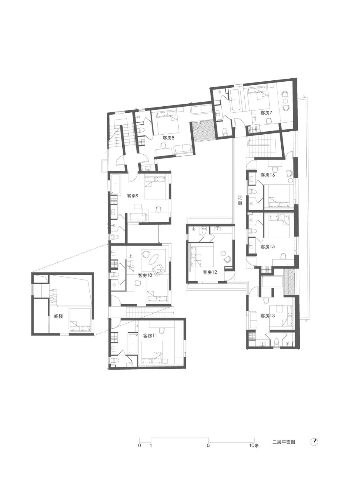 赵扬建筑工作室： 大理古城既下山酒店-58