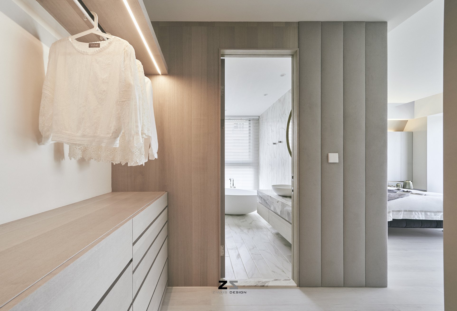 台中 L 宅 | 灰色调 Z 轴空间设计，双向沙发打造趣味动线-33