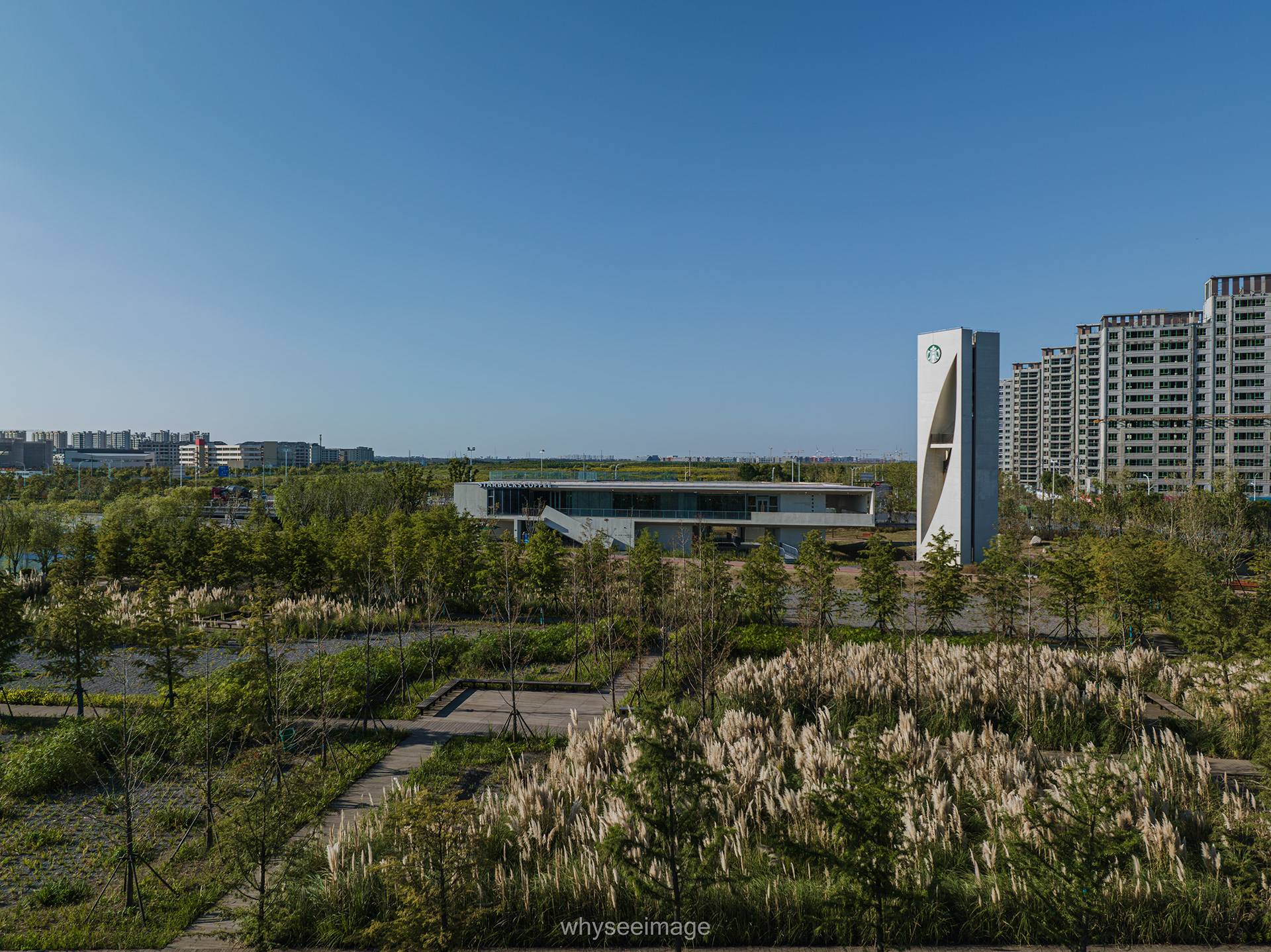 上海临港星空之境公园同观廊,旋星塔,羽旋桥丨中国上海丨上海中森止境设计工作室-46