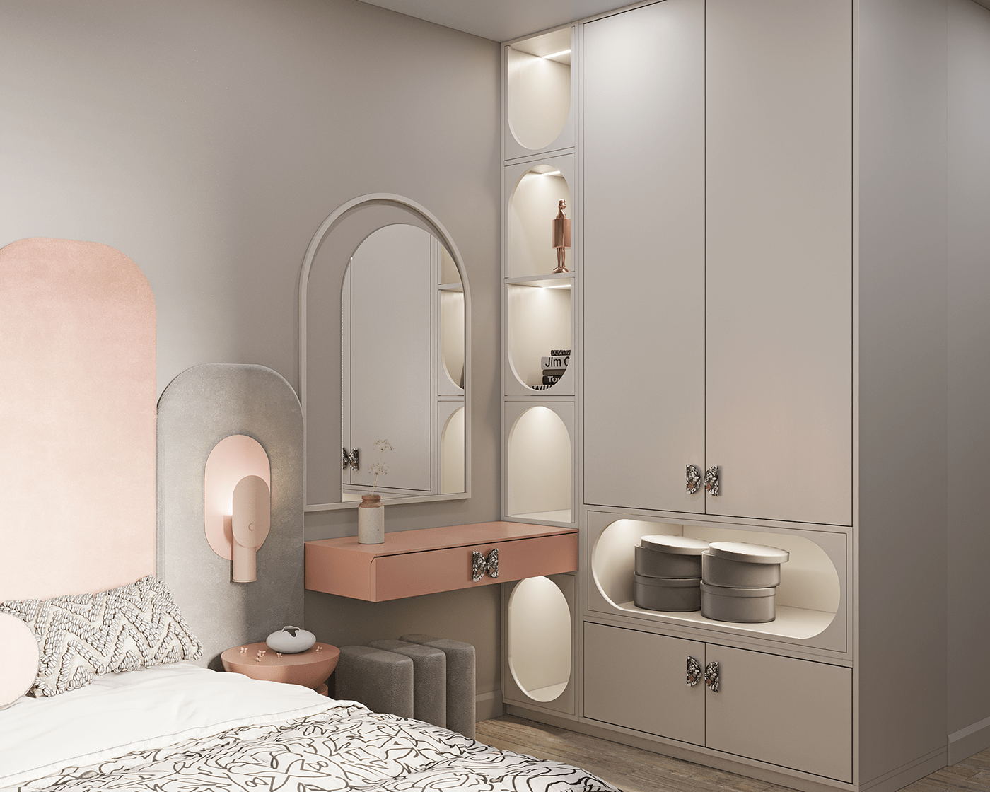 小空间公寓设计 明亮的配色打造出凉爽夏日-15