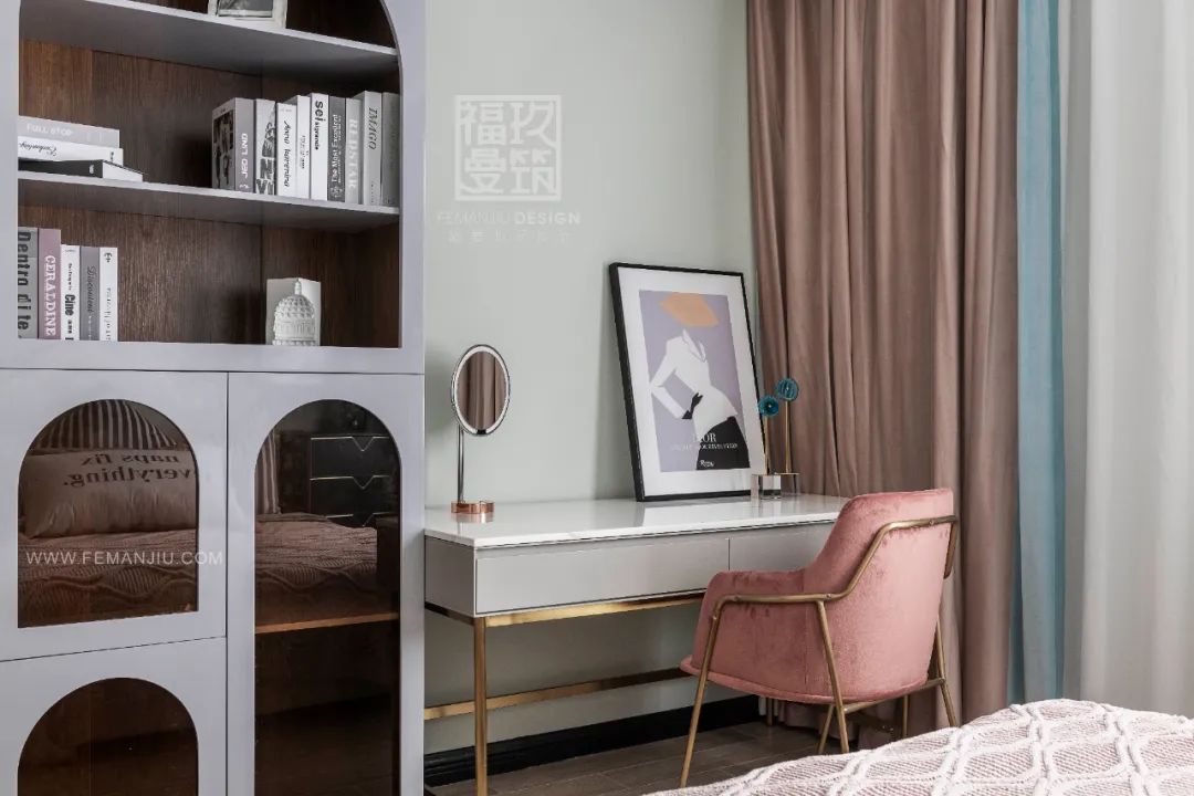 重庆融创博爵堡轻奢混搭别墅私宅设计丨中国重庆丨重庆福曼玖筑装饰设计有限公司-36