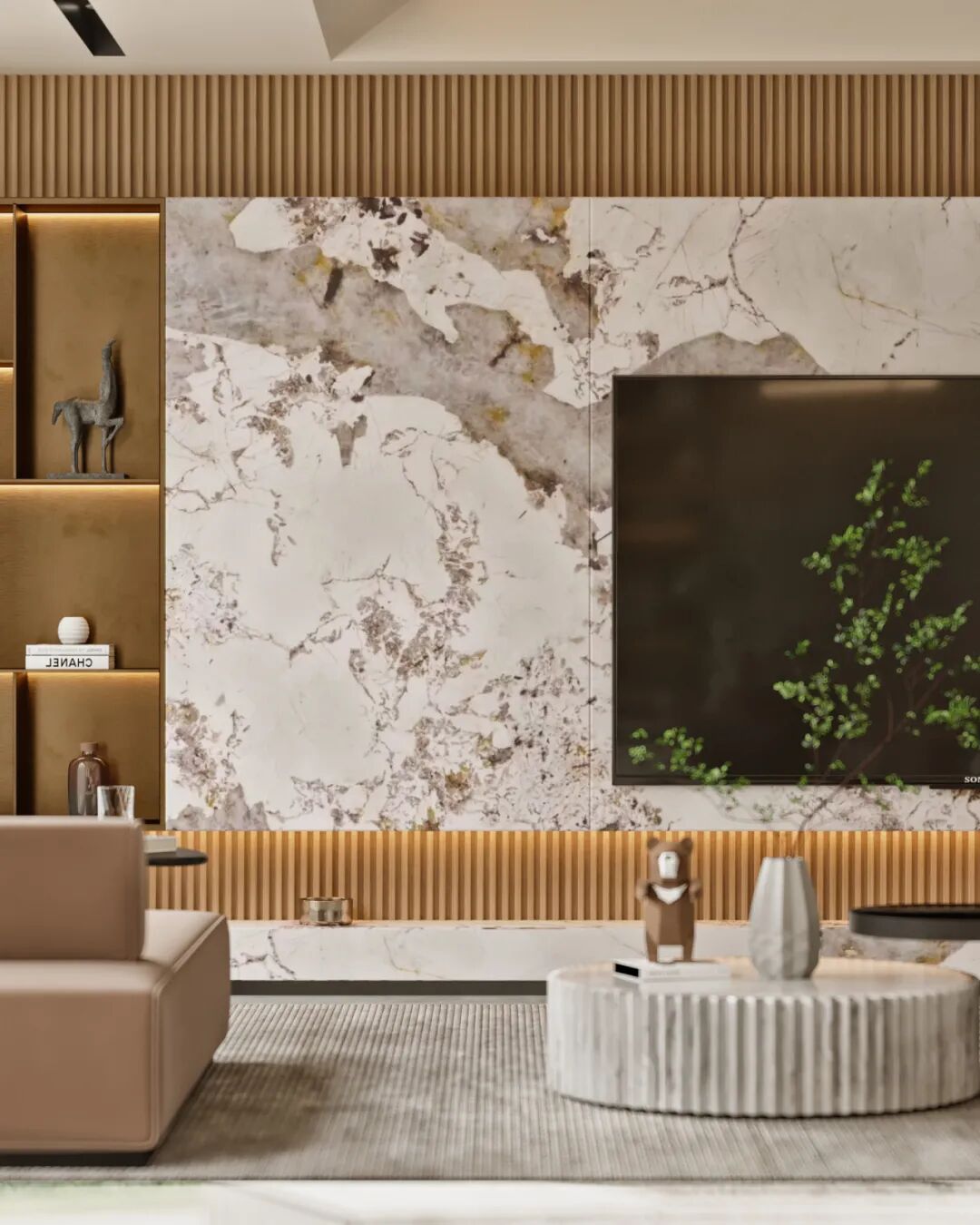 香龙湾|温和有序的家-25