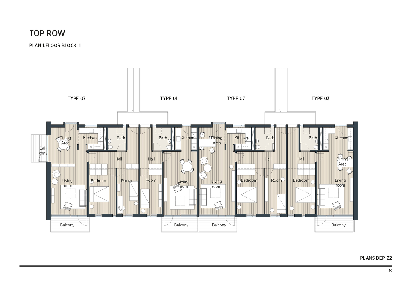 丹麦希姆兰住房协会翻新项目 · 预制住宅的现代转变-111