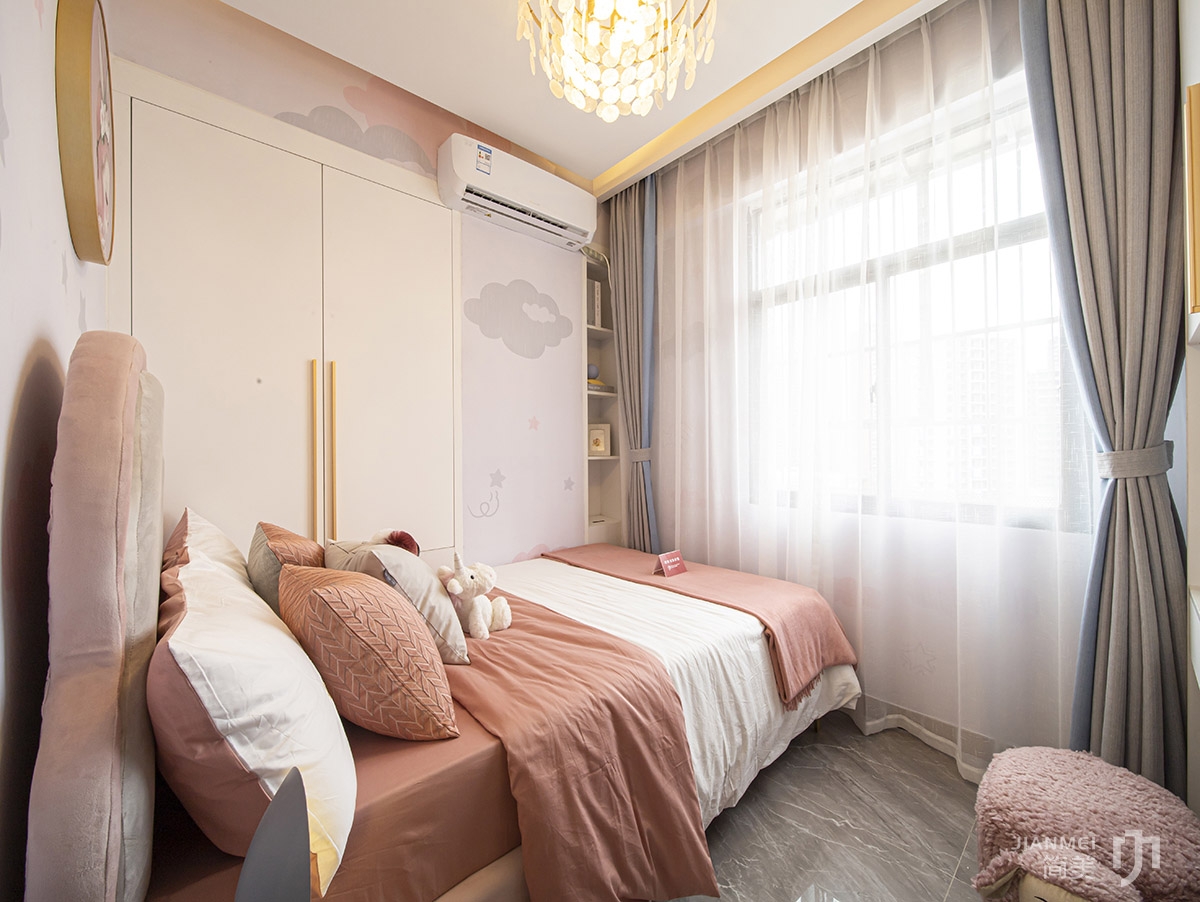 简美软装设计打造阳光清新三房两厅-15